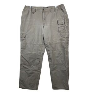 5.11 Tactical Series Women 18 Regular Tan Khaki Cotton Cargo Pants
